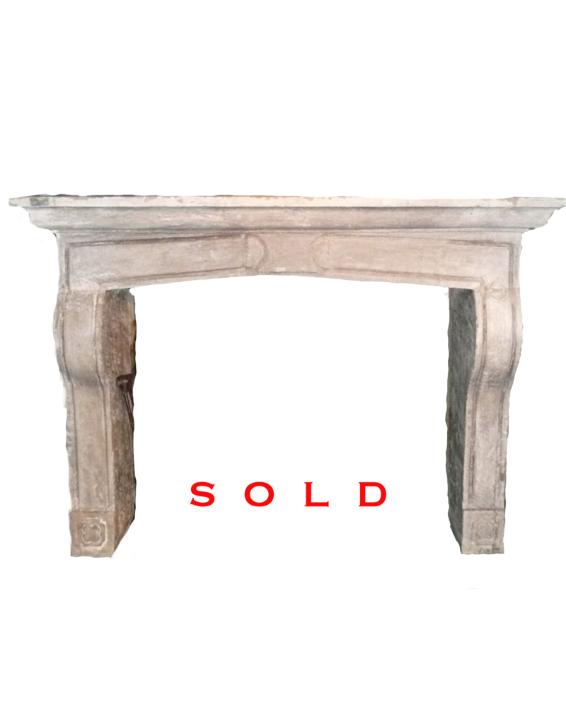 17Th Century Country Chique French Fireplace Surround