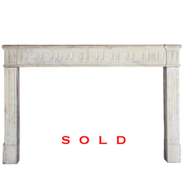 Classic French Hard Stone Fireplace Surround