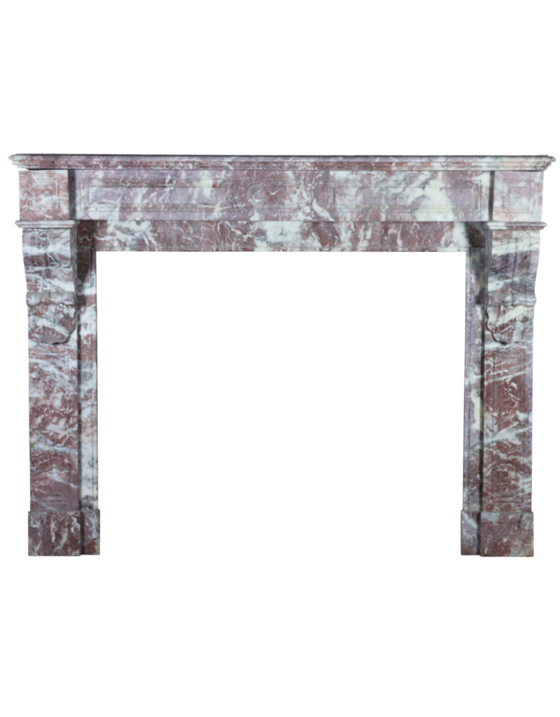 19Th Century Belgian Marble Fireplace Mantle