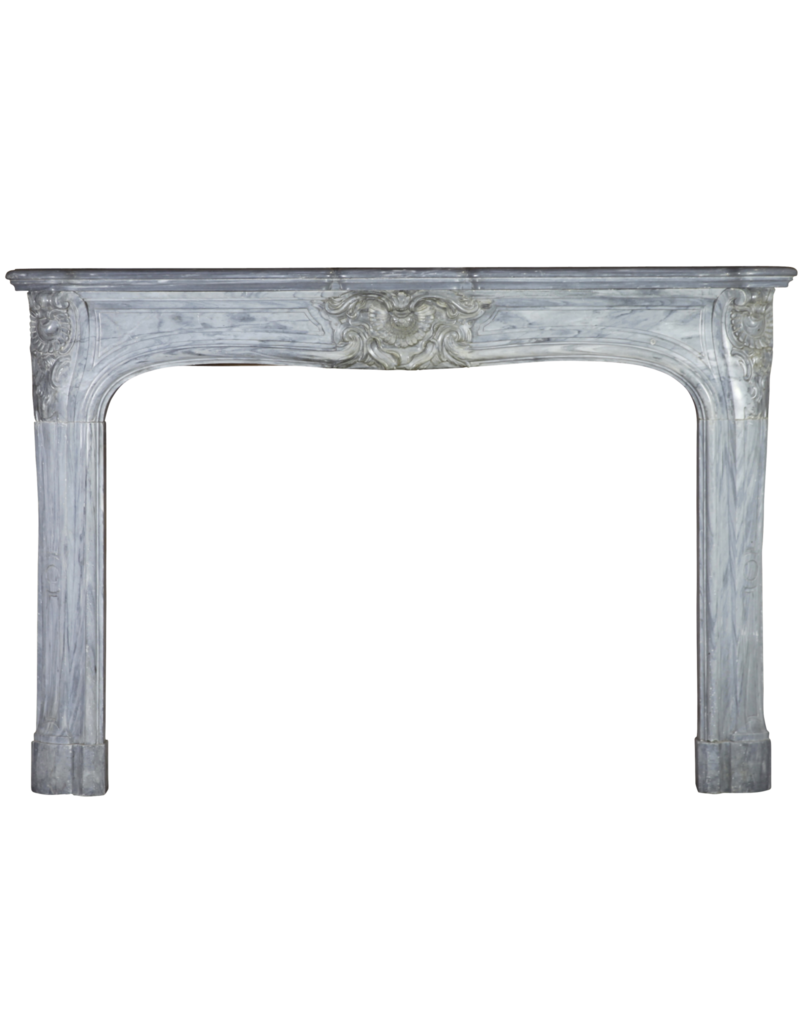 Grand 19Th Century Salon Fireplace Surround In Regency Style