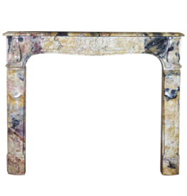 Maison Leon Van den Bogaert Chique Antique Marble Fireplace Surround