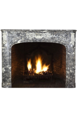 Maison Leon Van den Bogaert Chic Belgian 18th Century Vintage Fireplace Mantel