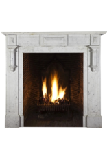 Typical Belgian Simple Fireplace Surround