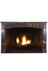 Maison Leon Van den Bogaert Chic Antique Marble Fireplace Surround