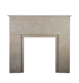 Maison Leon Van den Bogaert Art Deco Stein Kamin