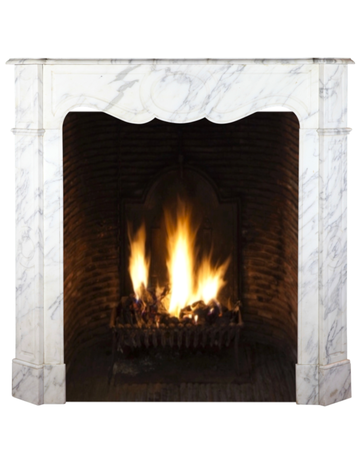 Pompadour classic French Fireplace Surround The Antique Fireplace Bank