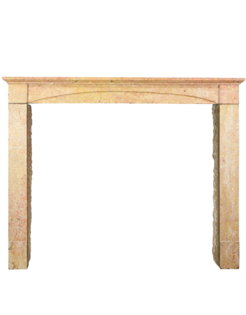 Fine Straight French Style Reclaimed Fireplace Surround