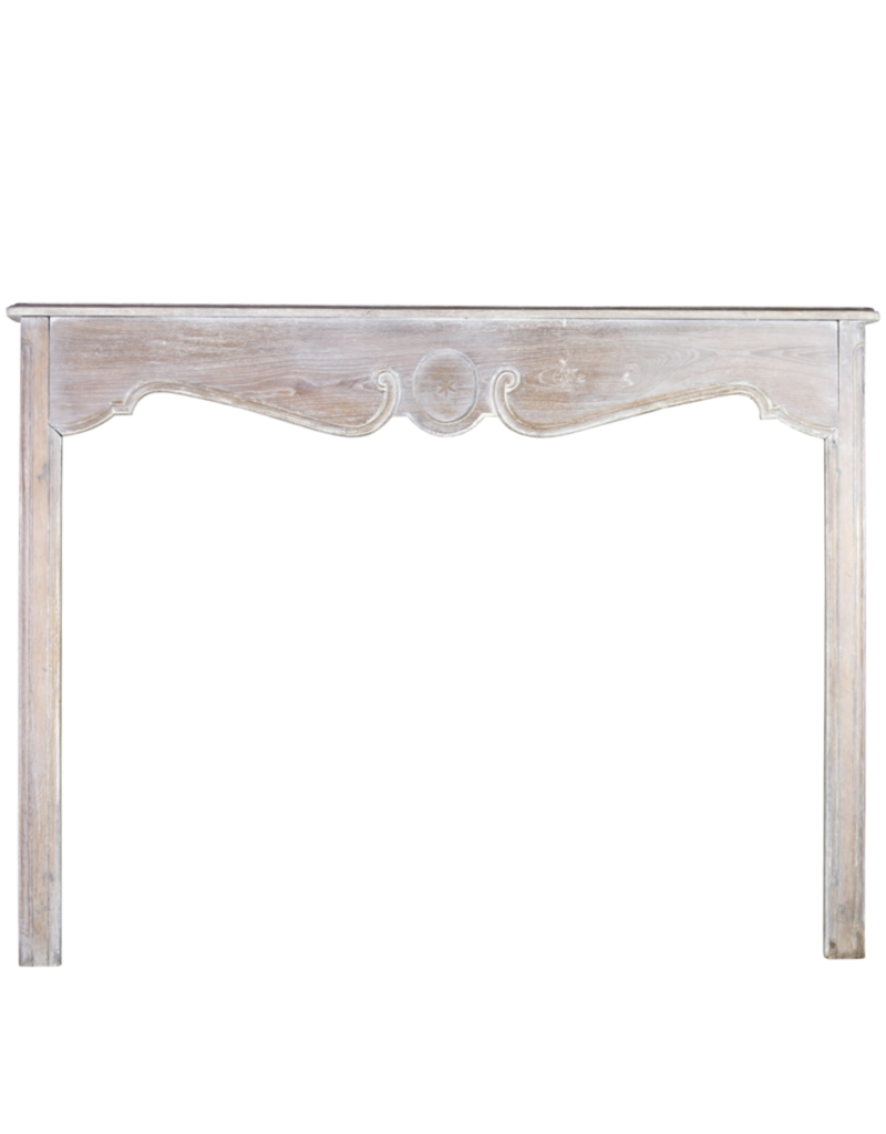 Grand Rustic Oak Fireplace Mantel