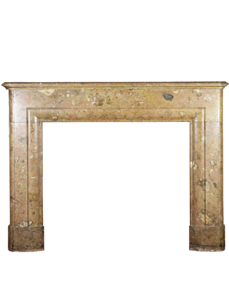 Classic Vintage Belgian Marble Fireplace Surround