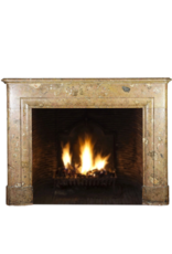 Classic Vintage Belgian Marble Fireplace Surround