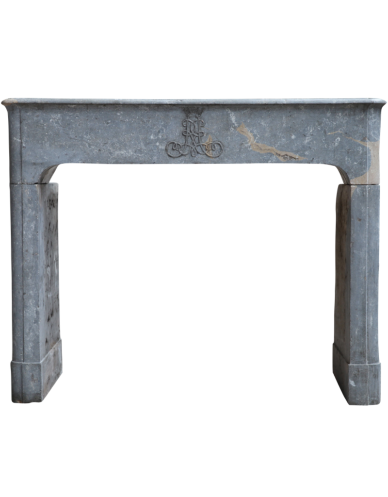 Bicolor French Antique Fireplace Surround