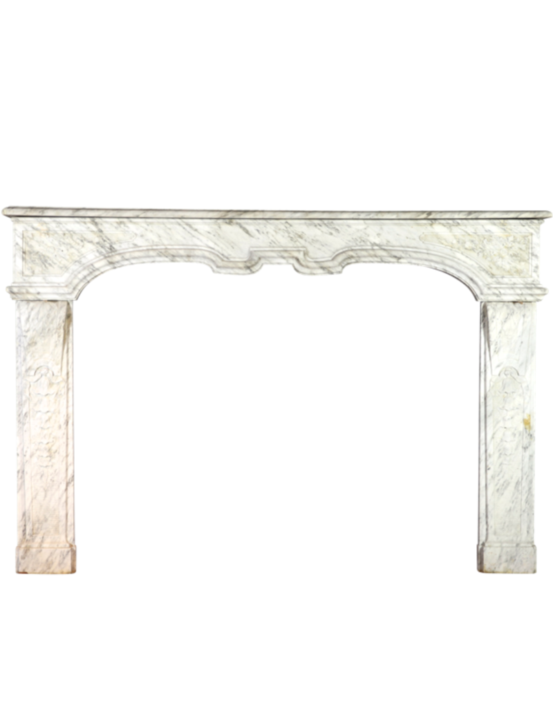 Maison Leon Van den Bogaert Italienische Vintage-Kaminumrandung aus Arabesk-Marmor