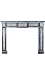 Original 18Th Century Belgian Antique Fireplace Surround In Marble