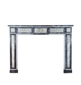 Original Belgian Antique Fireplace Surround In Marble