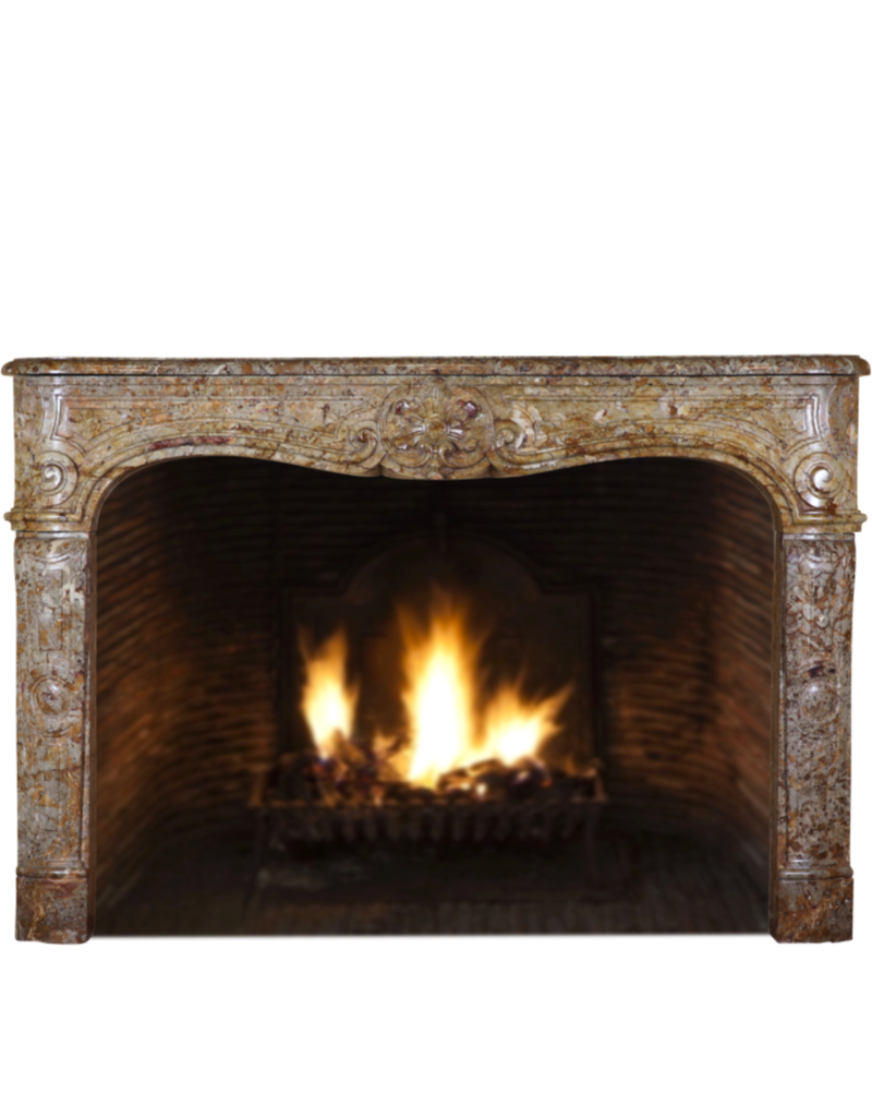 Strong Regency Period Original Marble Antique Fireplace Surround