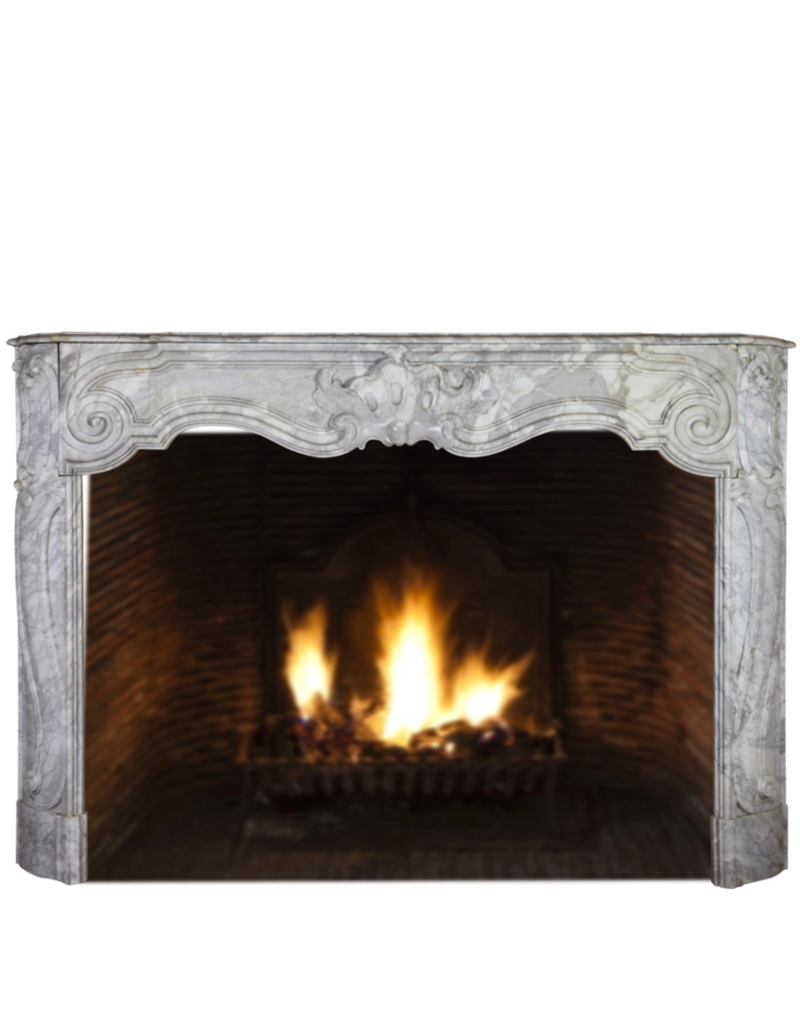 The Antique Fireplace Bank 18A Belga Siglo Chimenea De Mármol De Sonido Envolvente
