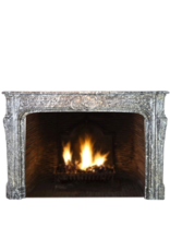 Grand Belgian Antique Marble Fireplace Surround