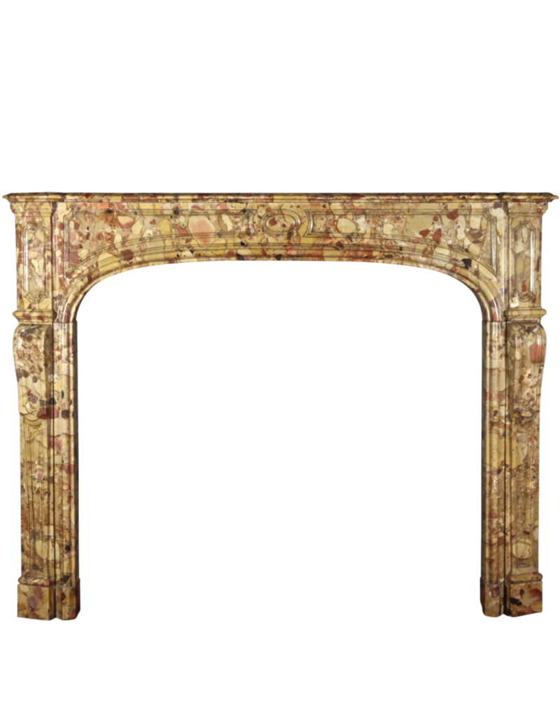 Small French Antique Statement Fireplace Surround