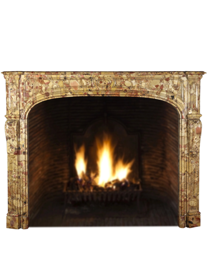 Small French Antique Statement Fireplace Surround