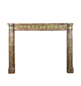 Maison Leon Van den Bogaert Elegante Französisch Chique Brêche Marmor Antik Kamin Maske