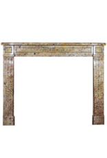French Classic Chique Louis XVI Period Vintage Fireplace Surround