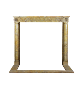 Italian Pearl Original Antique Fireplace Surround