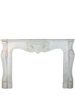 Exceptional French Belle Epoque Rococo Style Antique Fireplace Surround