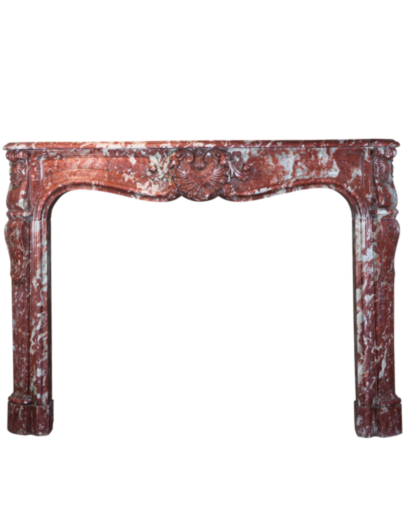 18Th Century Classic Chique French Vintage Marble Fireplace Surround