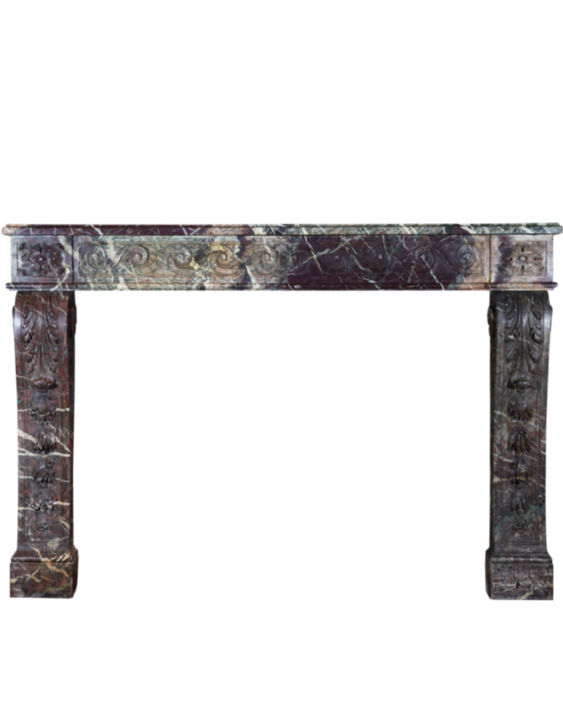 18Th Century Grand French Vintage Fireplace Surround