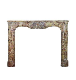 French Chique Marble Antique Fireplace Surround