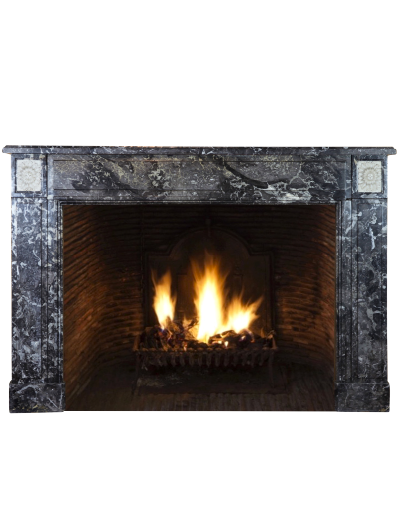 Classic Belgian Marble Fireplace Surround