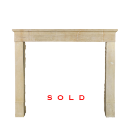 Maison Leon Van den Bogaert Small Elegant Vintage French Fireplace Surround