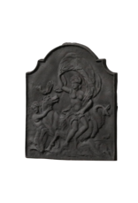 Maison Leon Van den Bogaert Plaque De Cheminée Rose Avec Dragon