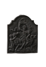 Plaque De Cheminée Rose Avec Dragon