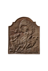 Maison Leon Van den Bogaert Plaque De Cheminée Rose Avec Dragon