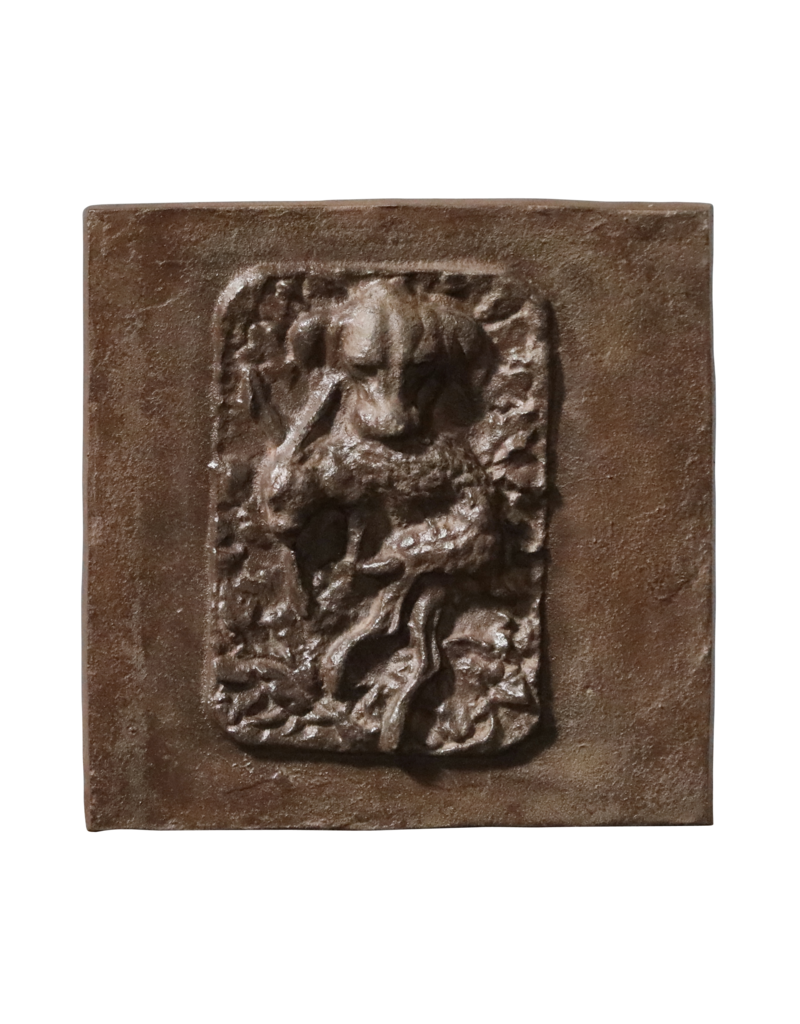 Maison Leon Van den Bogaert Kaminplatte mit Labrador