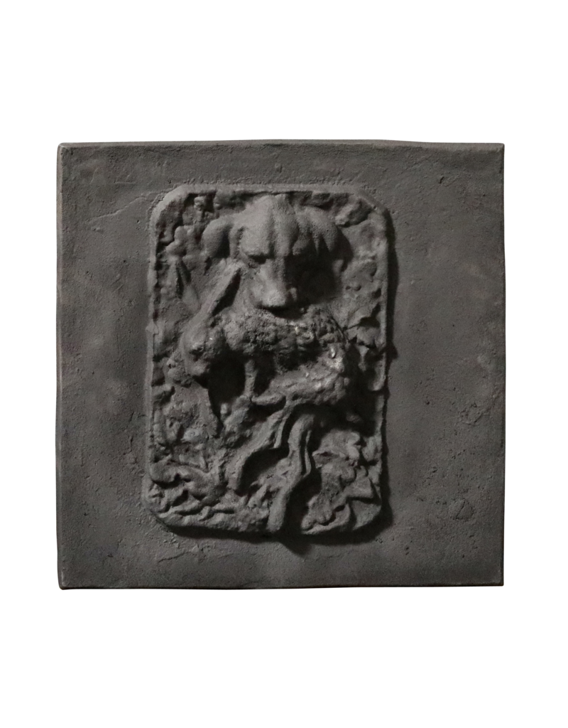 Maison Leon Van den Bogaert Kaminplatte mit Labrador