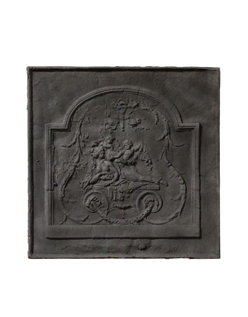 Maison Leon Van den Bogaert Elegante Gietijzeren Haard Plaat