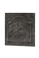 Maison Leon Van den Bogaert Plaque De Foyer Élégante En Fonte