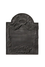 Maison Leon Van den Bogaert Élégante Plaque Décorative En Fonte De Style Louis XVI