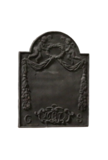 Maison Leon Van den Bogaert Élégante Plaque Décorative En Fonte De Style Louis XVI