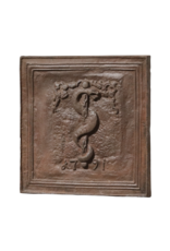 Plaque En Fonte Avec Symbole Asklepios