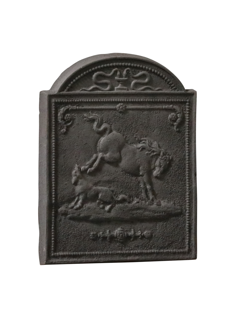 Maison Leon Van den Bogaert Gietijzeren Haard Plaat Met Wild Paard