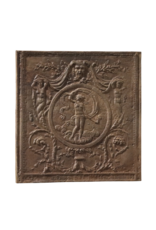 Maison Leon Van den Bogaert Dame De Plaque De Cheminée Avec Miroir