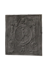 Maison Leon Van den Bogaert Dame De Plaque De Cheminée Avec Miroir