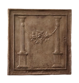 Maison Leon Van den Bogaert Square Fireback — 60 cm High