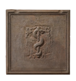 Maison Leon Van den Bogaert Rod of Asclepius — 80 cm High