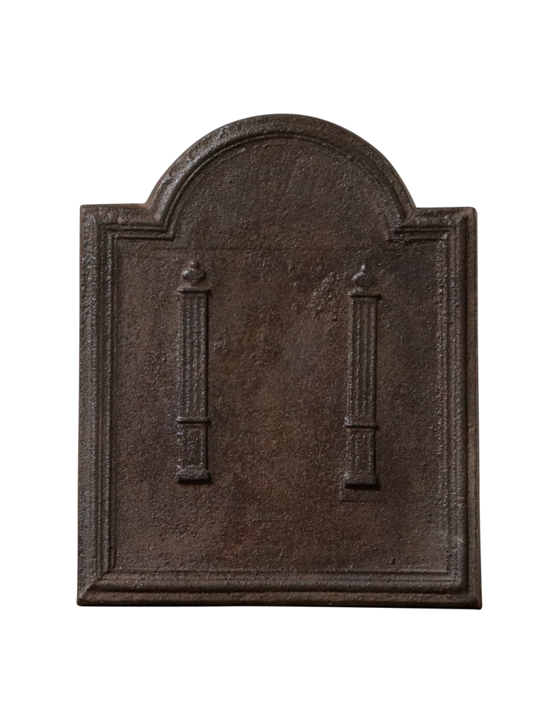 Small French Style Fireplace Plate