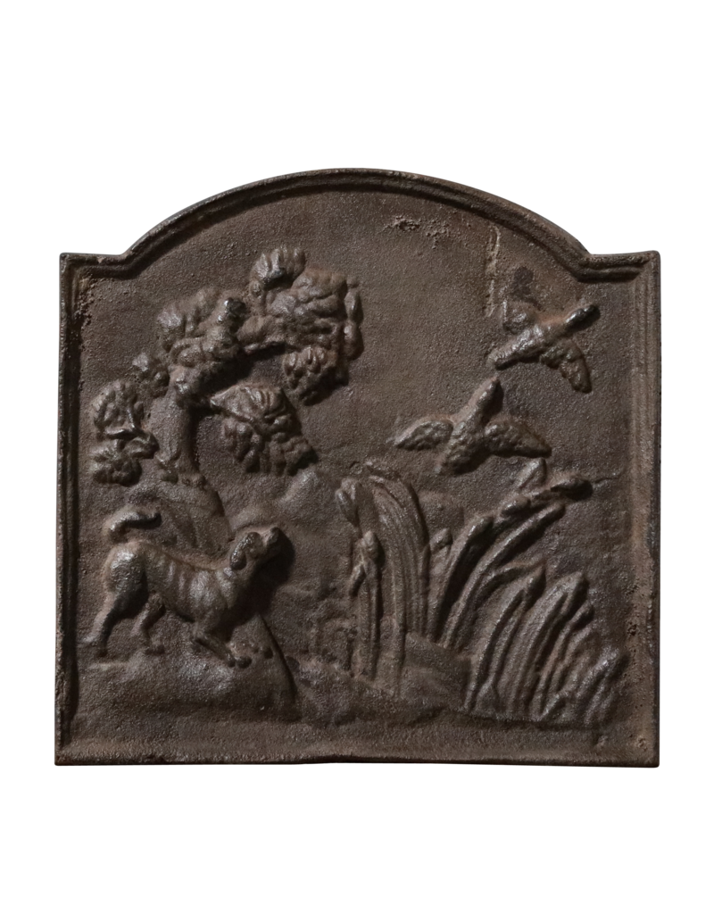 Chasse Au Canard En Plaque De Cheminée