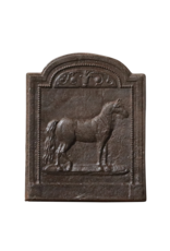 Decorative Cast Iron Plate With Horse